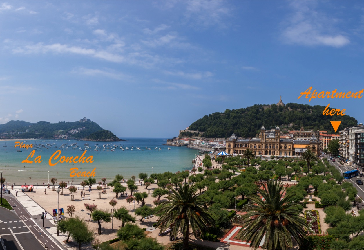 San Sebastian Apartments: OLD TOWN NEAR BEACH - www·SanSebastianApartments·es - vacation hotel holiday home rental