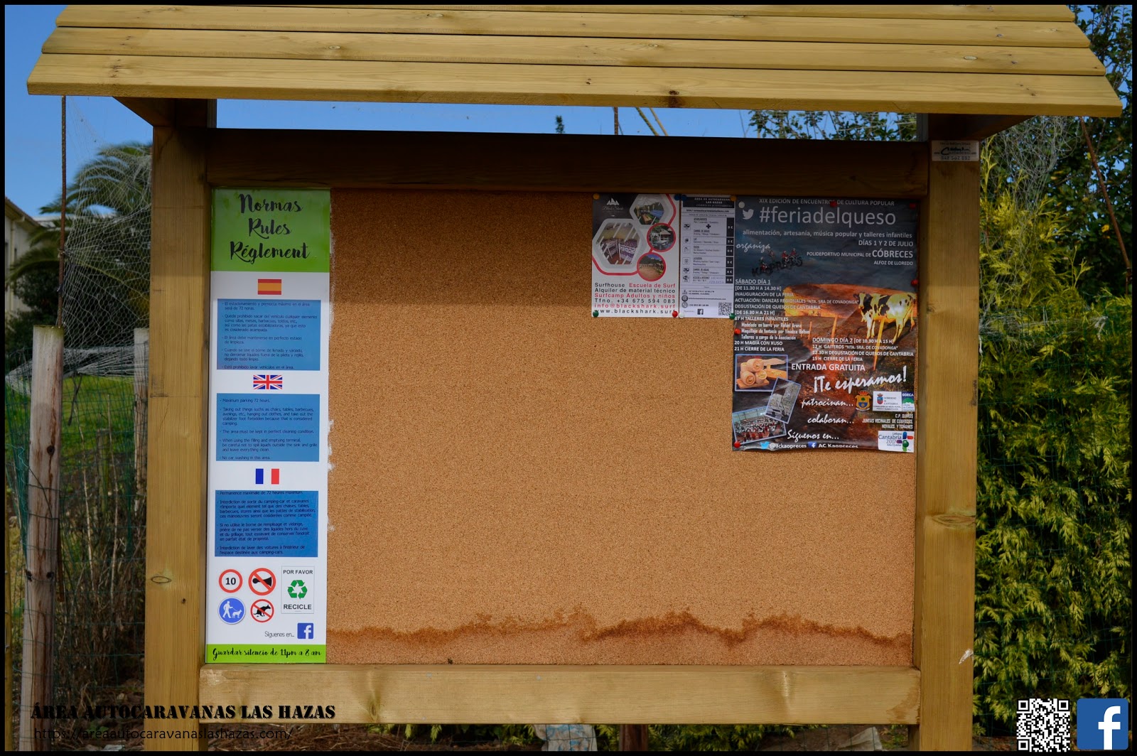 Motorhomes area Las Hazas photo 3