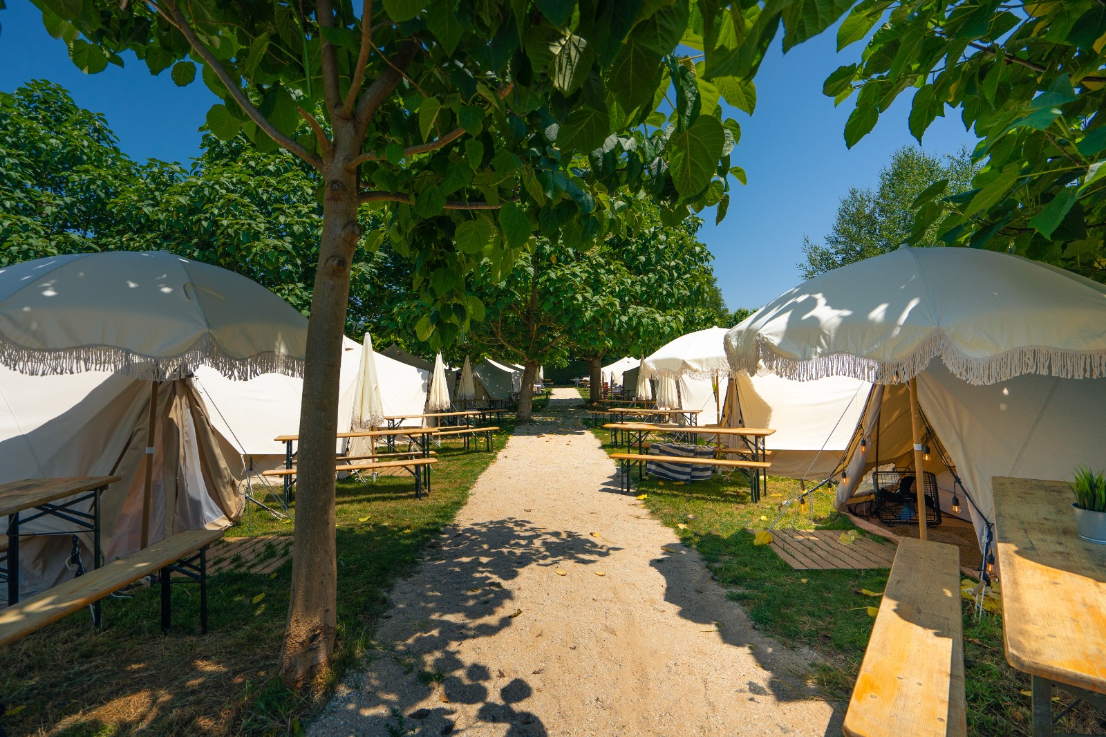 O Pedrouzo Pilgrim Camp