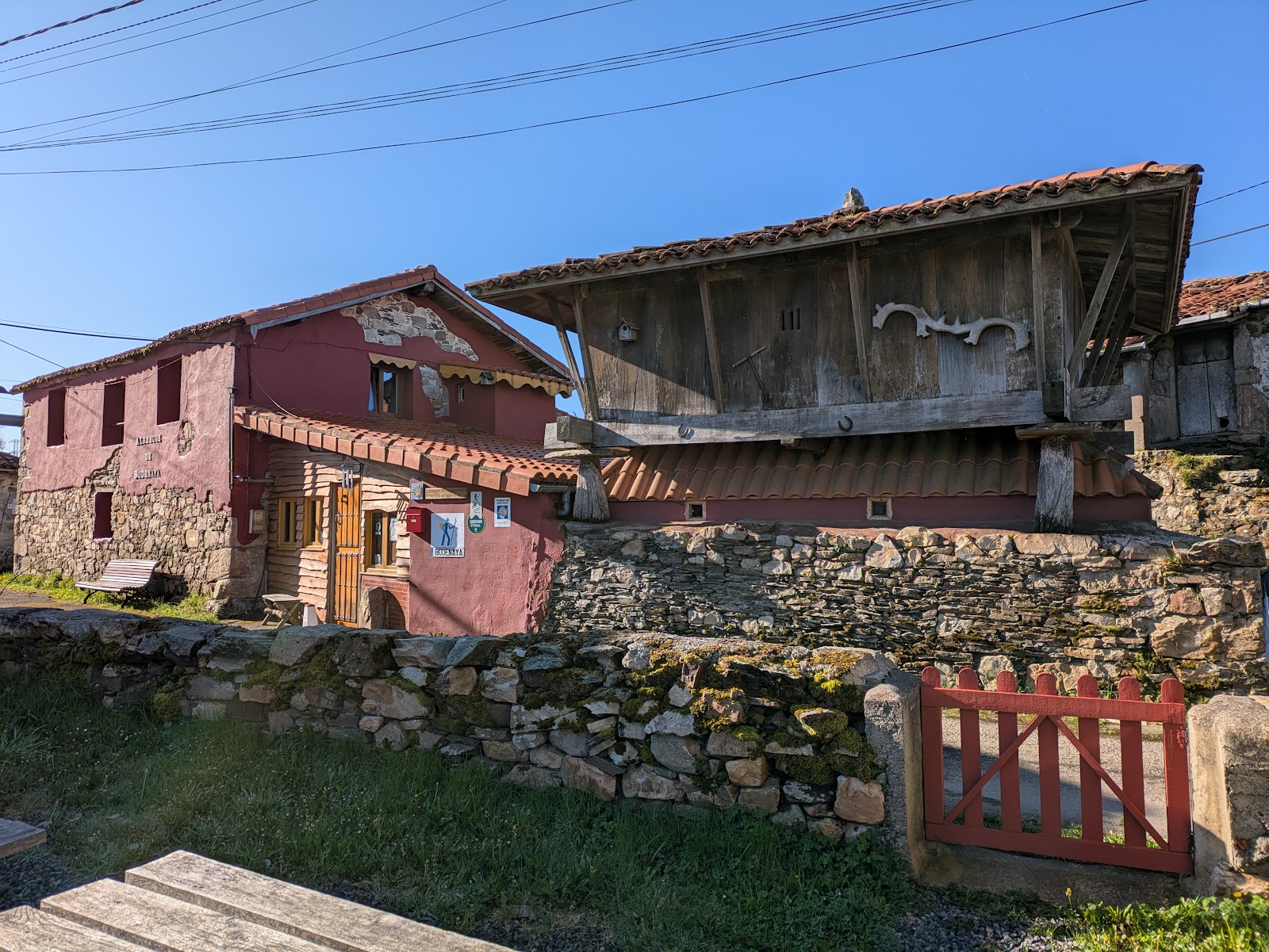 Bodenaya next-stage stop on the Camino Primitivo route