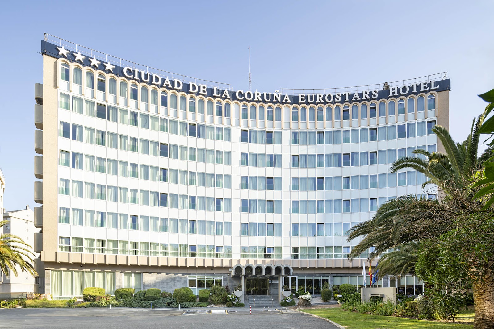 Hotel Eurostars Ciudad De La Coruña, hotel accommodation in A Coruña on the Camino Inglés