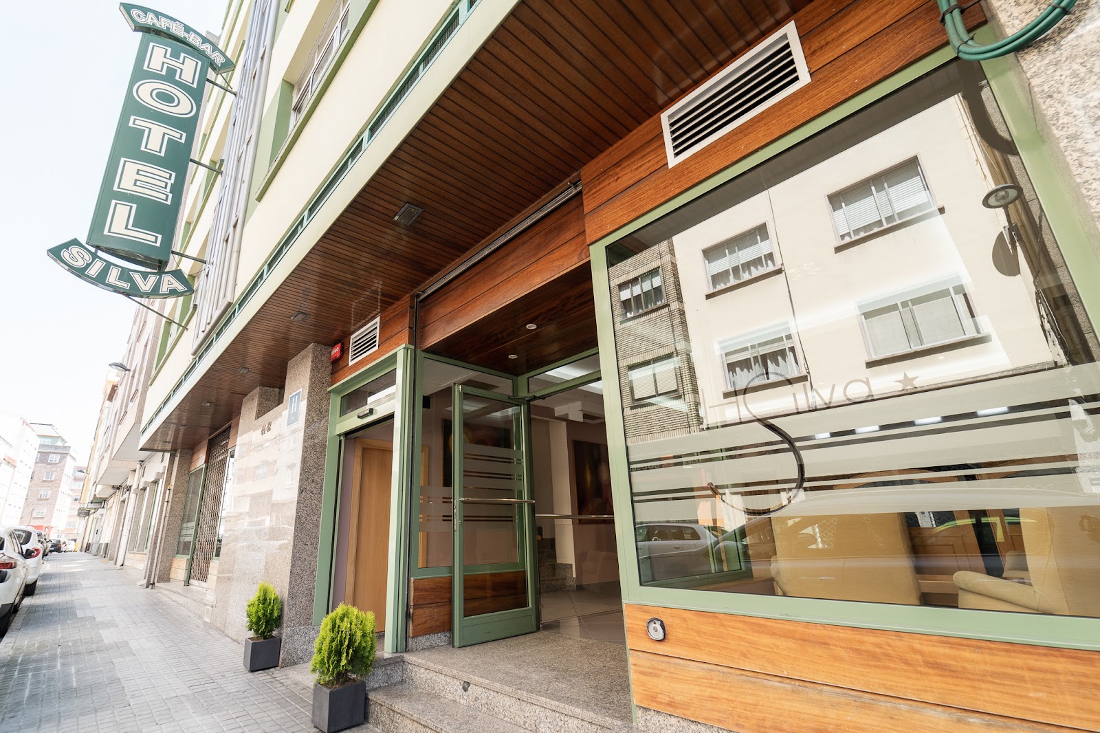 Hotel Silva, hotel accommodation in Ferrol on the Camino Inglés