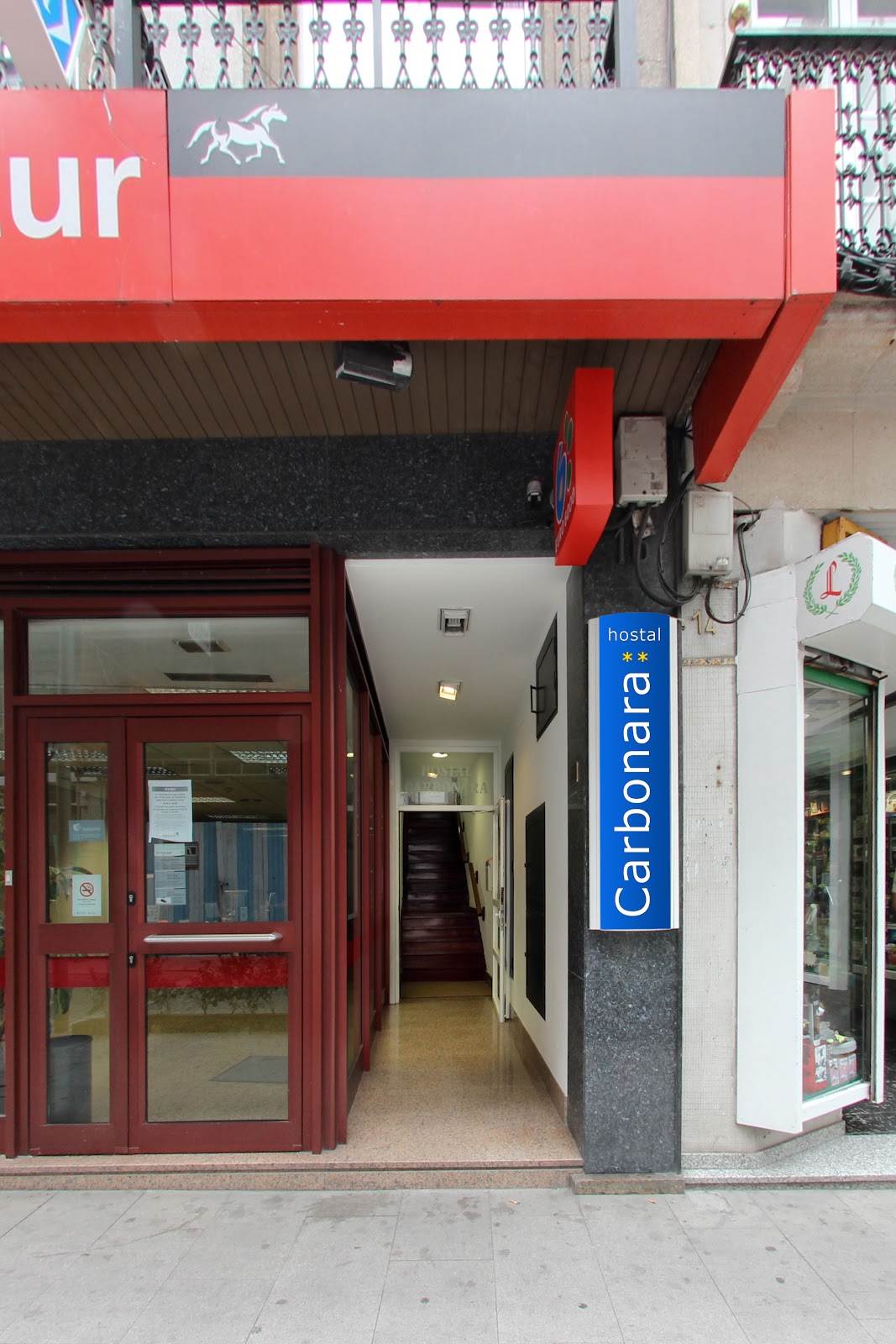 Carbonara, guesthouse accommodation in A Coruña on the Camino Inglés