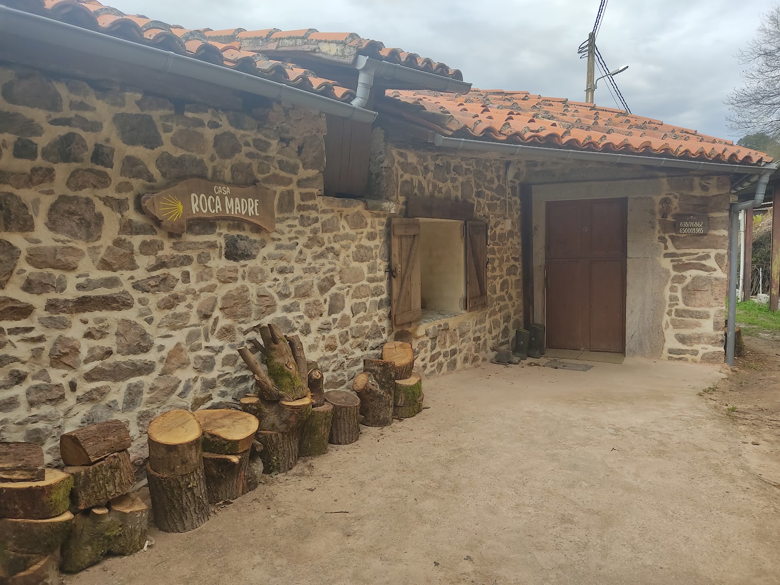 Cornellana locality view on the Camino Primitivo route