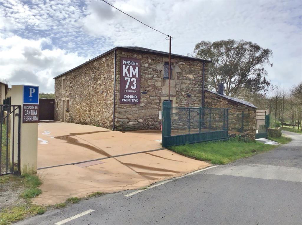 PENSIÓN KM73, pension accommodation in Ferreira on the Camino Primitivo