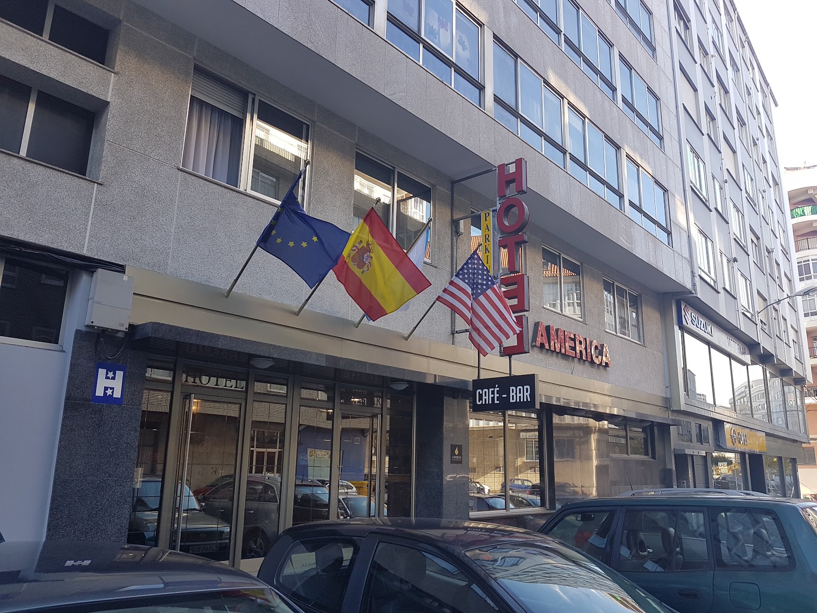 Hotel América, hotel accommodation in Ferrol on the Camino Inglés