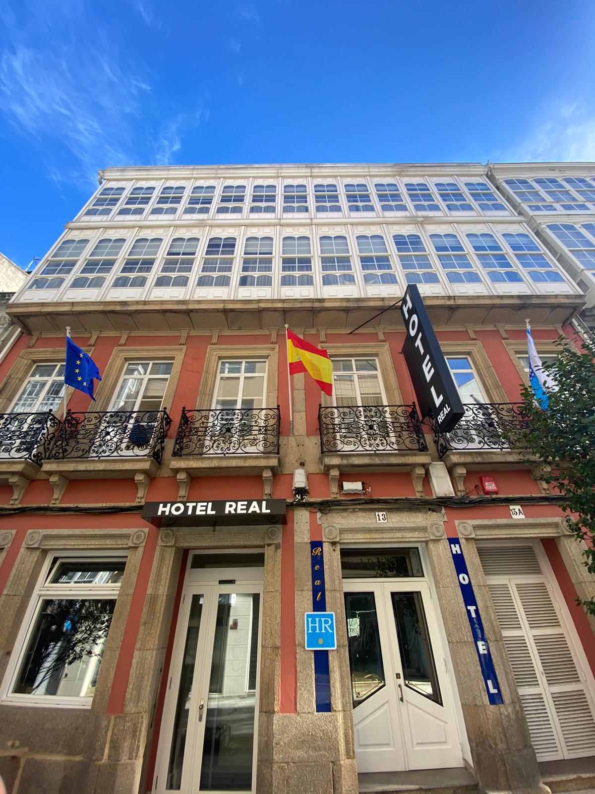 Hotel Real, hotel accommodation in Ferrol on the Camino Inglés