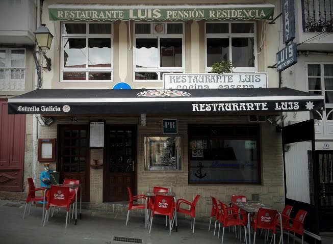 Cabanas locality view on the Camino Inglés route