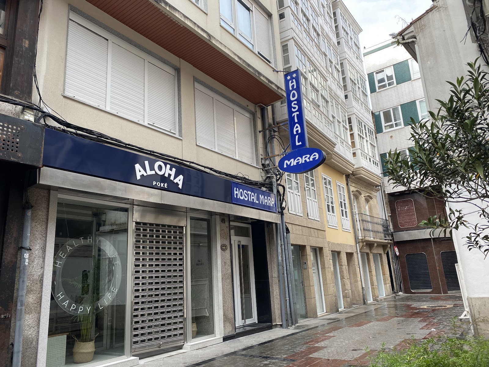 Hostal Mara, guesthouse accommodation in A Coruña on the Camino Inglés