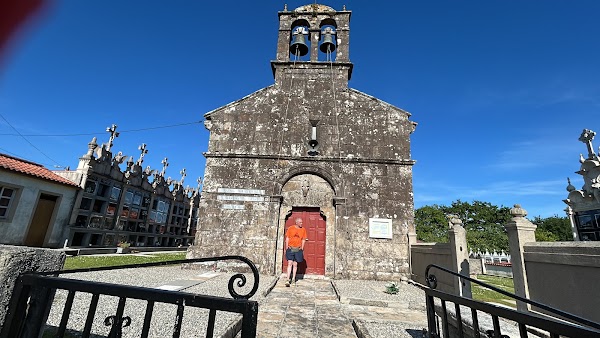 Santa Mariña next-stage stop on the Camino Finisterre route