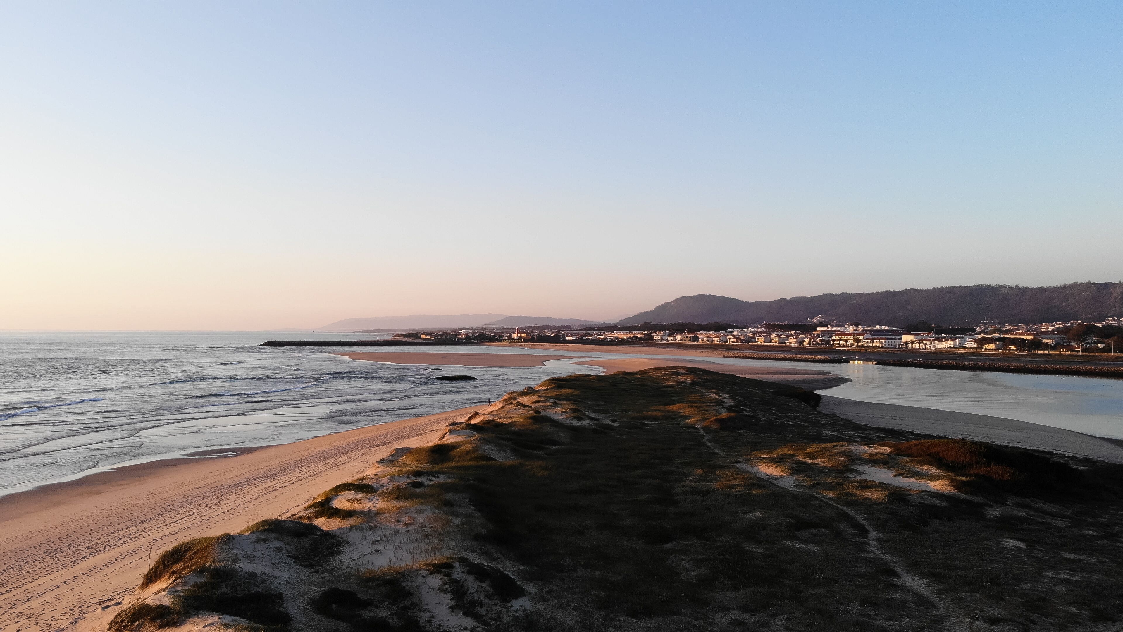 Fao locality view on the Camino Portuguese route
